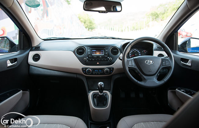 Hyundai Xcent  - Interior